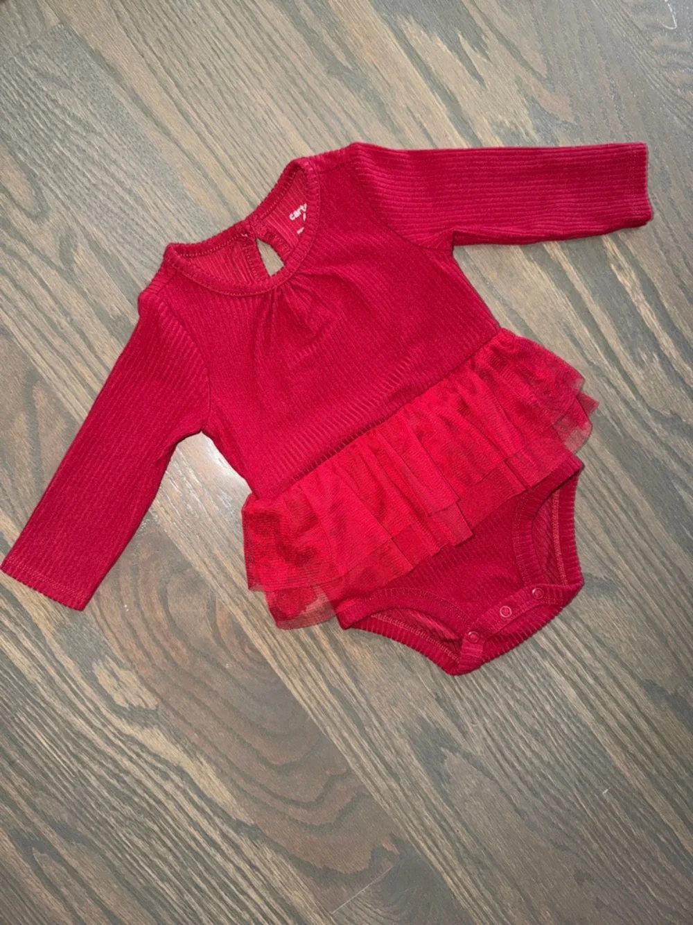 Carter's 2-pc. Peplum Tulle Bodysuit & Pant Set | 6M